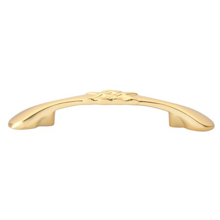 Gliderite Hardware 3 in. Center to Center Brass Gold Braided Cabinet Pull, 5PK 83063-BG-5